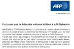 AFP – 30 Décembre 2010