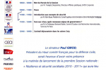 HCFDC – Résilience et sécurité sociétales 2010-2011 – 15 Mars 2010