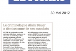 Le Figaro – 30 Mai 2012