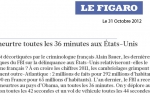 Le Figaro – 31 octobre 2012