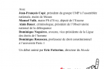Les débats Le Monde – 4 Octobre 2010