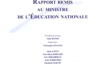 Rapport sur les violences en milieu scolaire, remis au Ministre de l’Éducation Nationale – 30 Mars 2010