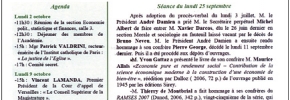 Académie des Sciences Morales et Politiques – 26 Septembre 2006