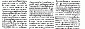 Le Figaro – 4 Novembre 2005