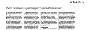 Le Monde – 12 Mai 2012