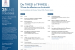 Inhesj – programme 25 ans 11 décembre 2014