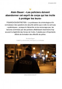 Le Figaro - 30 novembre 2020